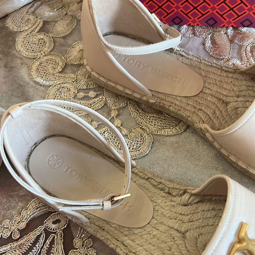 Tory Burch Eleanor leather espadrille - Picture 4 of 12